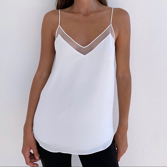 Babaton Tops - NWOT Babaton Galen camisole top Ivory color